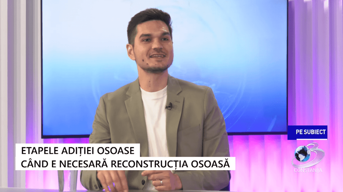 Dr. Alin Odor la Emisiunea „Pe Subiect” - aditia osoasă